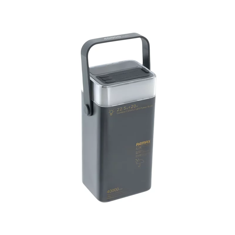 REMAX RPP-38 Power Bank 20000mAh Dual Fast Charging 20W+22.5W Black