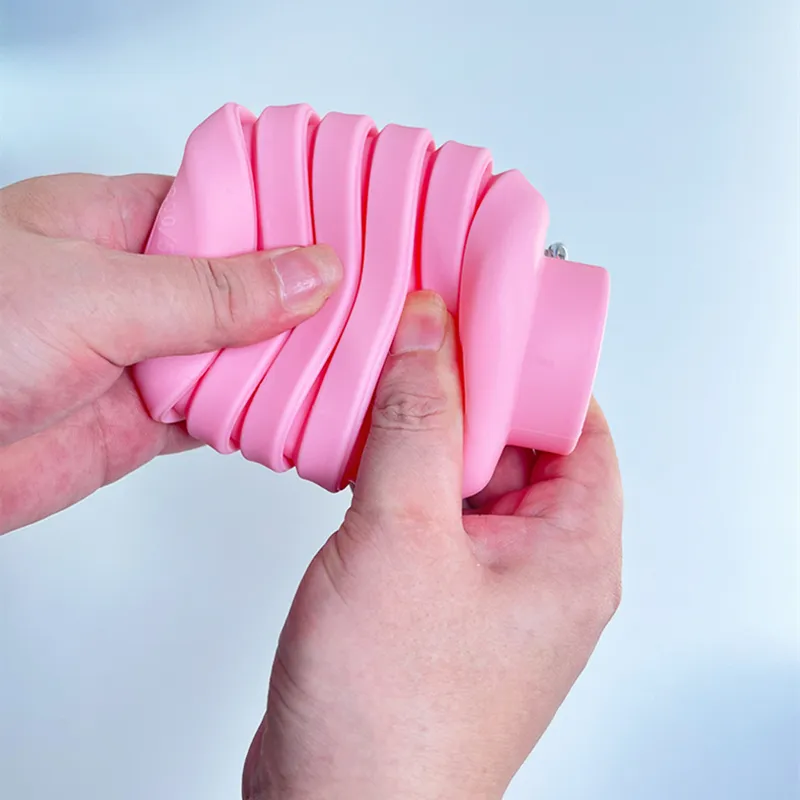 500ML Portable Silicone Water Bottle - 8