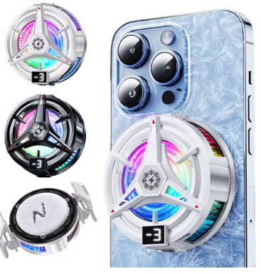TL07 Magnetic Back-clip Phone Cooler 3 Speeds Semiconductor Cooling Fan - 4