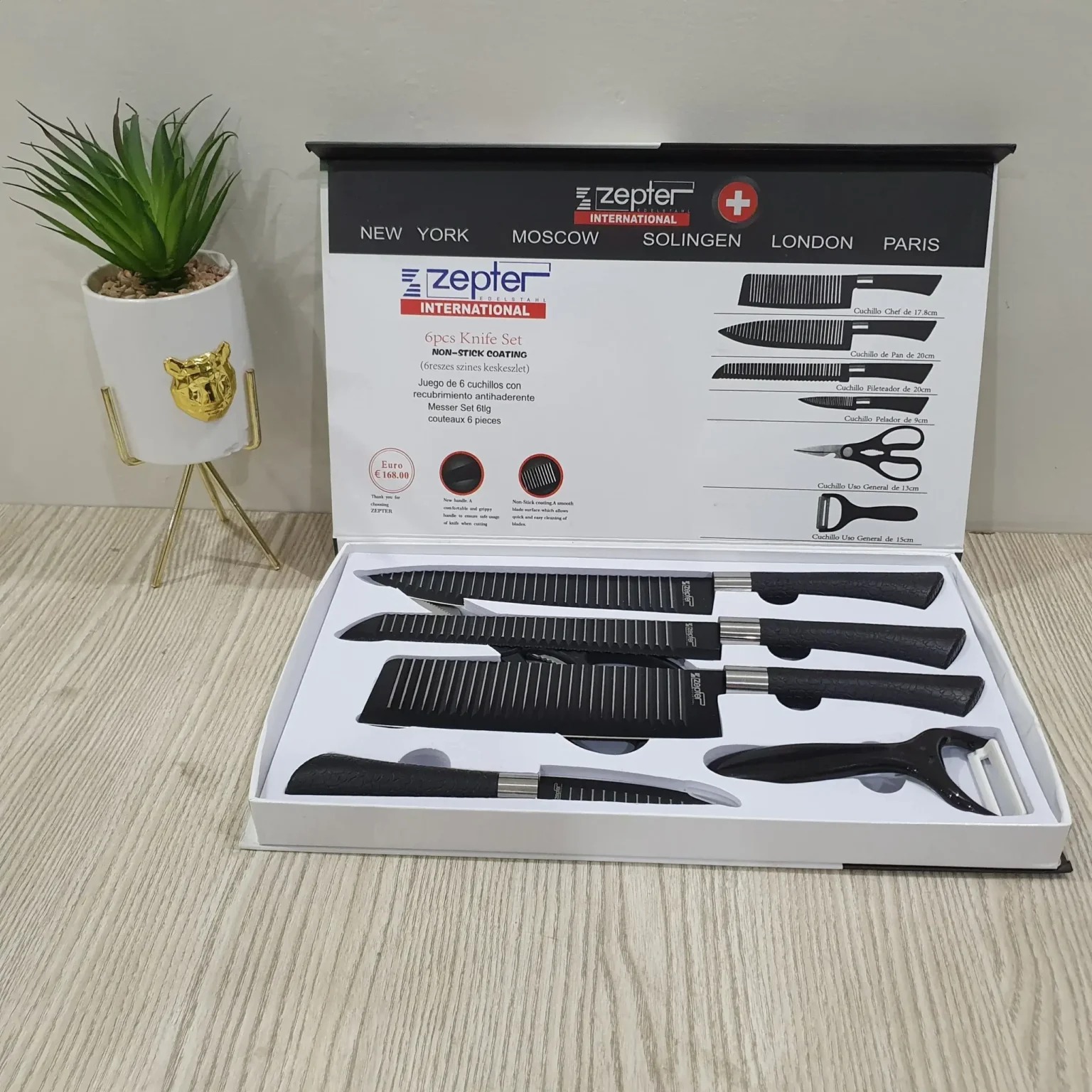 Zepter International Knife Kitchen Set (6pcs)