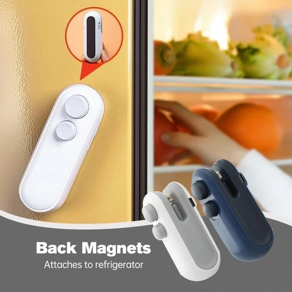 USB Rechargeable Handheld Food Bag Sealer – Seal Freshness Anytime - 5