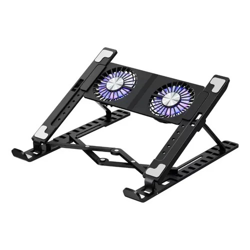 NO.X3 Foldable Notebook/Laptop Stand with Twin Cooling Turbo Fans - 3