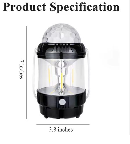 Factory Hiking Portable Emergency Hanging Lanterns Rechargeable Flashlight Tent Light Led Stage Lights Outdoor Led Camping Light - 2