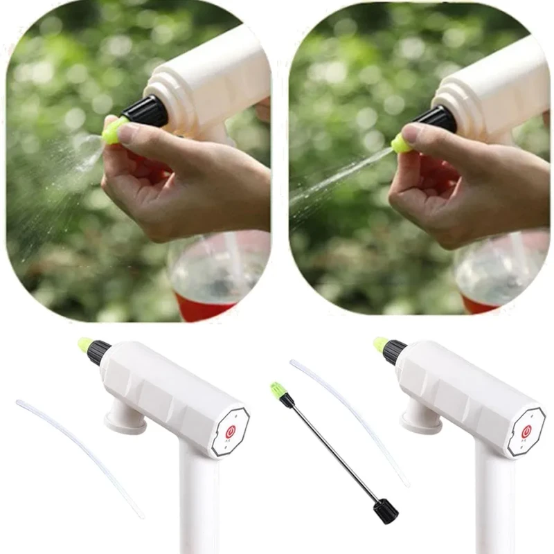Electric Plant Spray Bottle Watering Can Automatic Watering Fogger USB Sanitizing Sprayer - 4