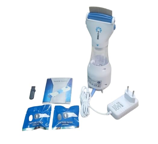V-COMB Electric Head Lice & Nit Removal Comb - 6