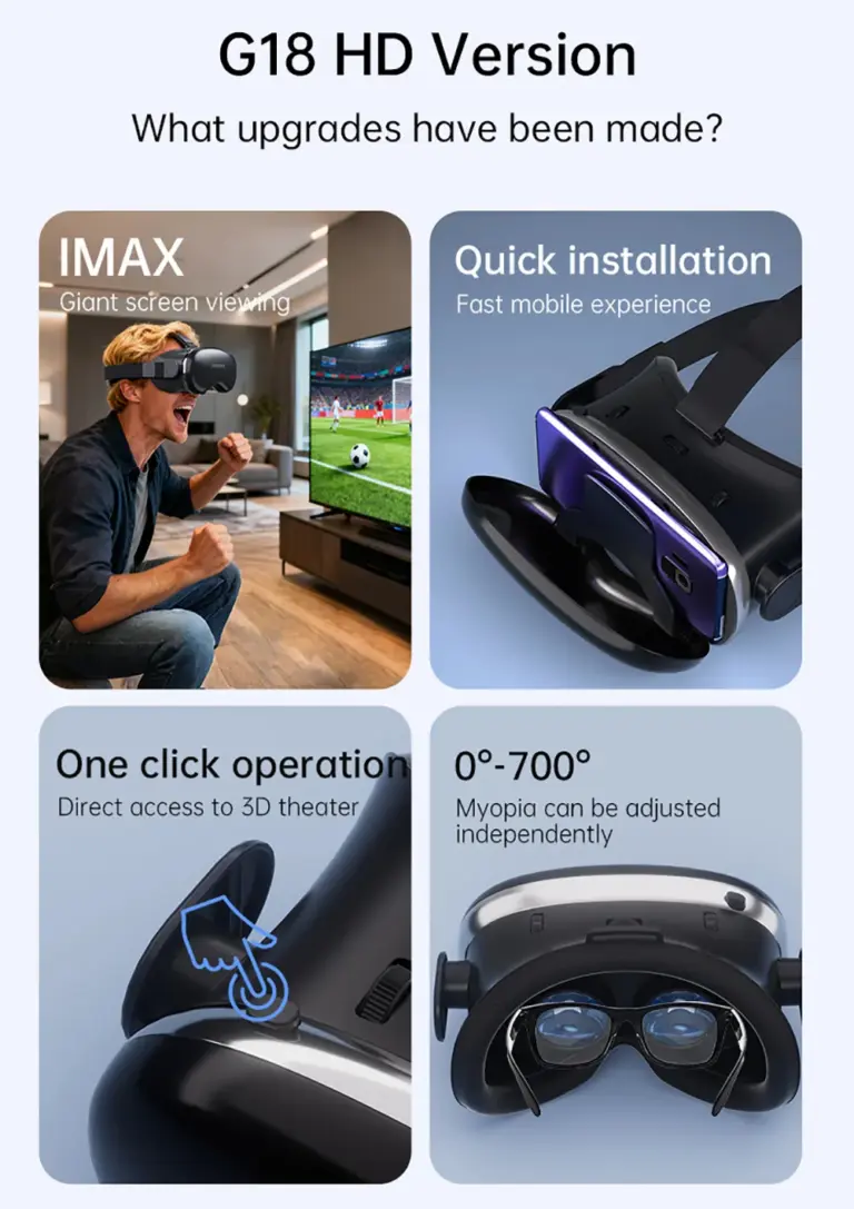 SHINECON G18 Virtual Reality Glasses 3D - 3
