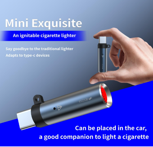 Electric Lighter Small Lighter USB C Lighter - 5