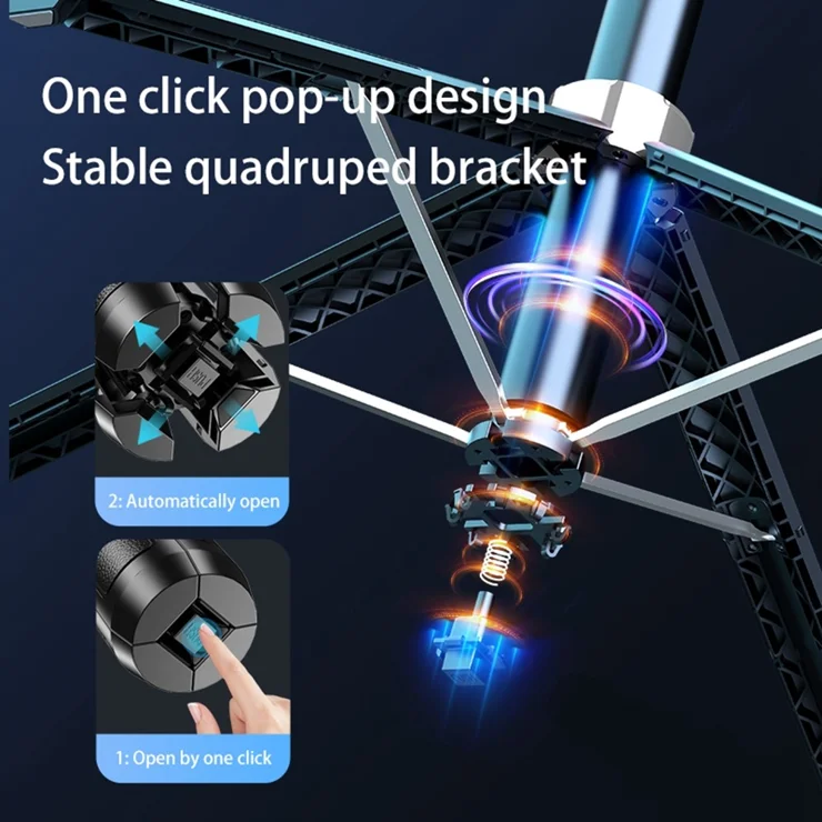 Q515TK Auto Face Tracking Selfie Stick Tripod - 4