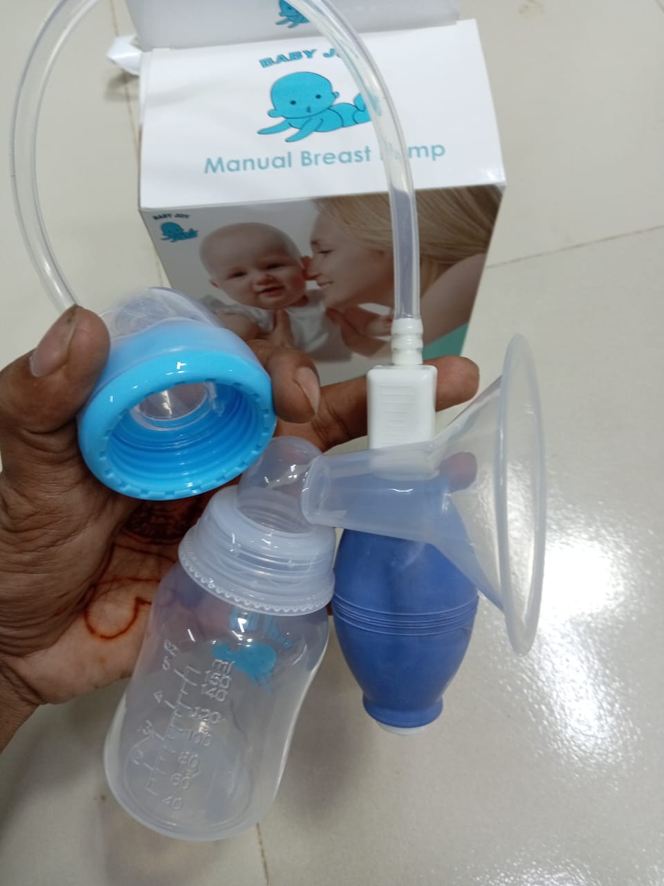 1 Set Brest Pump Manual Control Valve Mom Breastfeeding Baby Milk Suction Feeding Newborn Bottle - 4