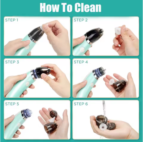 Baby Nose Cleaner with Different Levels of Suction USB Rechargeable Nasal Aspirator - 4