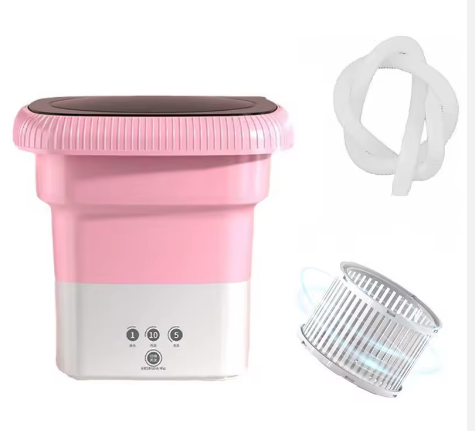 Electric Folding Household Folder Clothes Washer Mini Laundry Small Washing Machine - 2