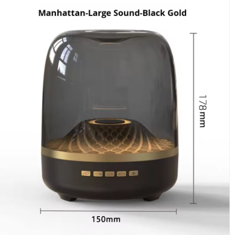 Small Smart Speaker Heavy Subwoofer Wireless for Bluetooth Technology Outdoor Audio Card Voice Musical Instrument Accessory - 3