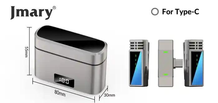 Jmary MW-15 2.4G wireless Microphone for Mobile (Type-C) - 2