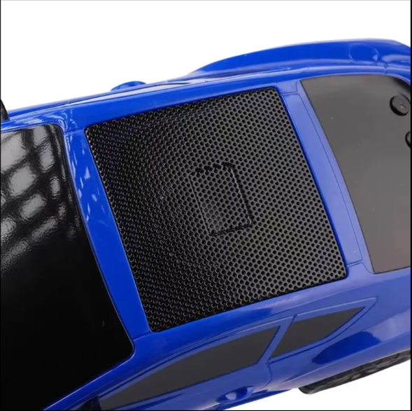 X-701 1200MAH Portable Blue Tooth Karaoke Speaker SUV Home Theatre Computer Car Shaped Mini BT Blue Tooth RGB LED Radio Wireless - 6