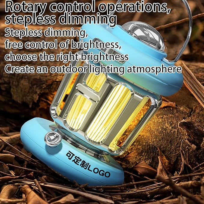 Outdoor Camping Lanterns, Portable Camping Lights, Handheld Camping Lantern, Rechargeable Camping Lantern, Vintage Camping Light, Survival Camping Lantern, Bright Outdoor Lantern, LED Camping Lamp - 6