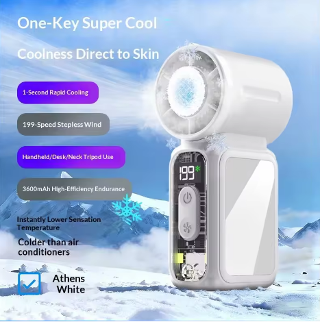 Mini Rechargeable Bladeless Fan - 5