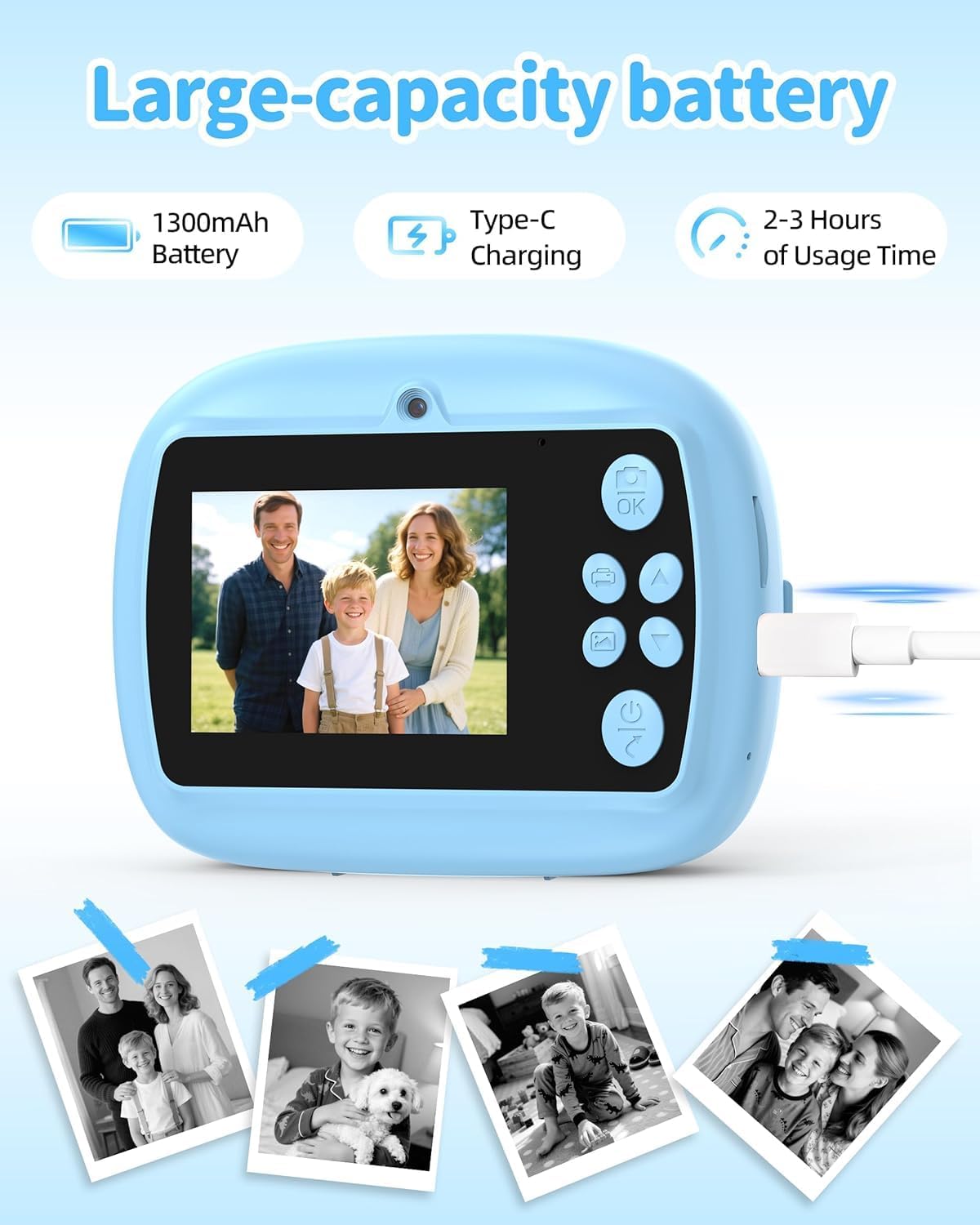 DIY Instant Digital Camera – Kids Camera - 7