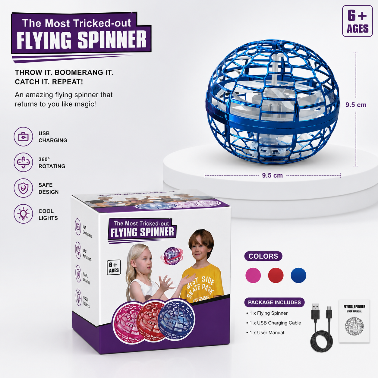 Flying Magic Ball Toys - 4