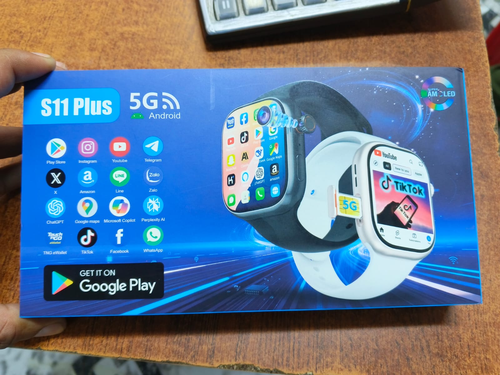 S11 Plus 5G Smart Watch – 32GB + 256GB - 4