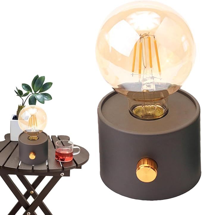 Camping Tent Light | Cute Camping LED Lantern,Retro Camping Lamp Desktop Atmosphere Light, LED Bedroom Sleep Light for Home Bedroom, Living Room - 2