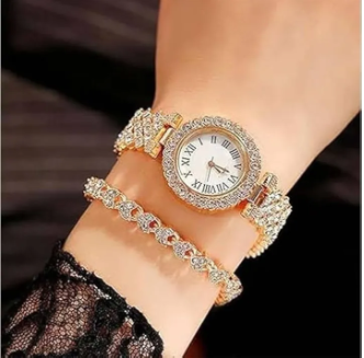 A58 Plus Smart Watch with Elegant Jewelry 8-in-1 Gift Set for Women - 4