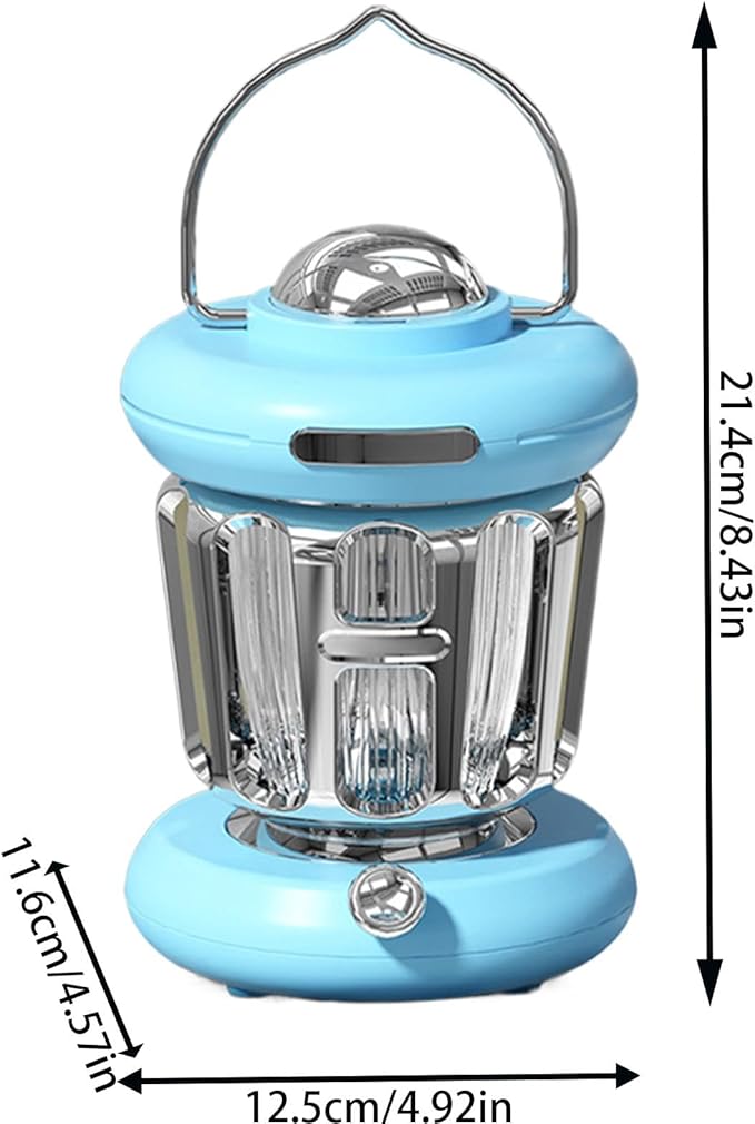 Outdoor Camping Lanterns, Portable Camping Lights, Handheld Camping Lantern, Rechargeable Camping Lantern, Vintage Camping Light, Survival Camping Lantern, Bright Outdoor Lantern, LED Camping Lamp - 3