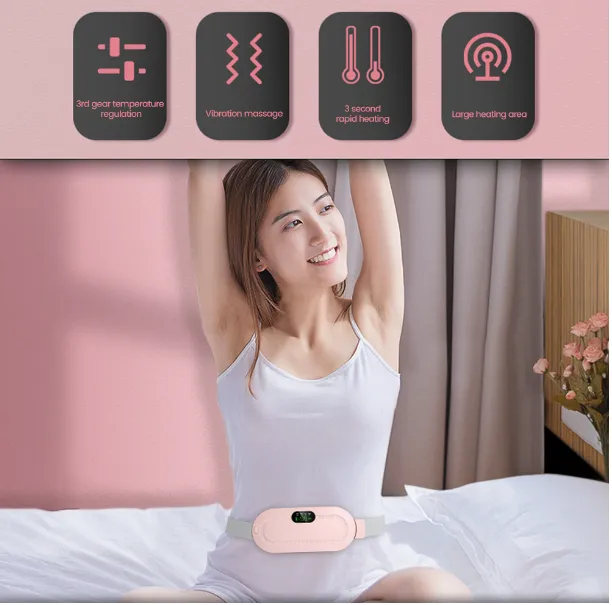 Period Pain Relief Waist Belt Heating Pad Device - 2