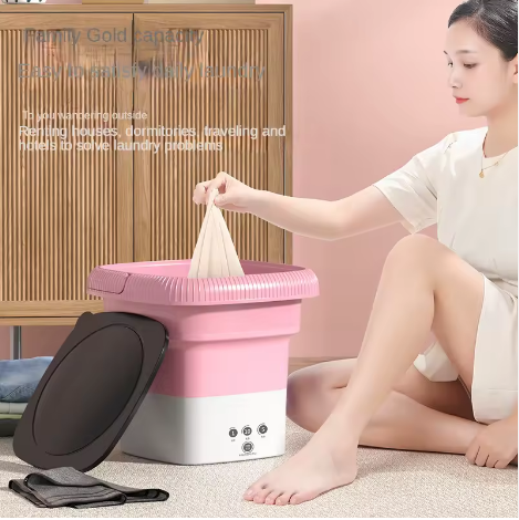 Electric Folding Household Folder Clothes Washer Mini Laundry Small Washing Machine - 5