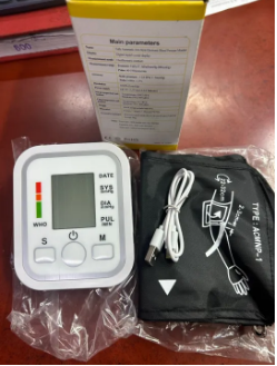 Digital Arm Blood Pulse Pressure Monitor Electric Voice Tonometer Meter Health Care 99 Memory Sets Household Sphygmomanometer - 2