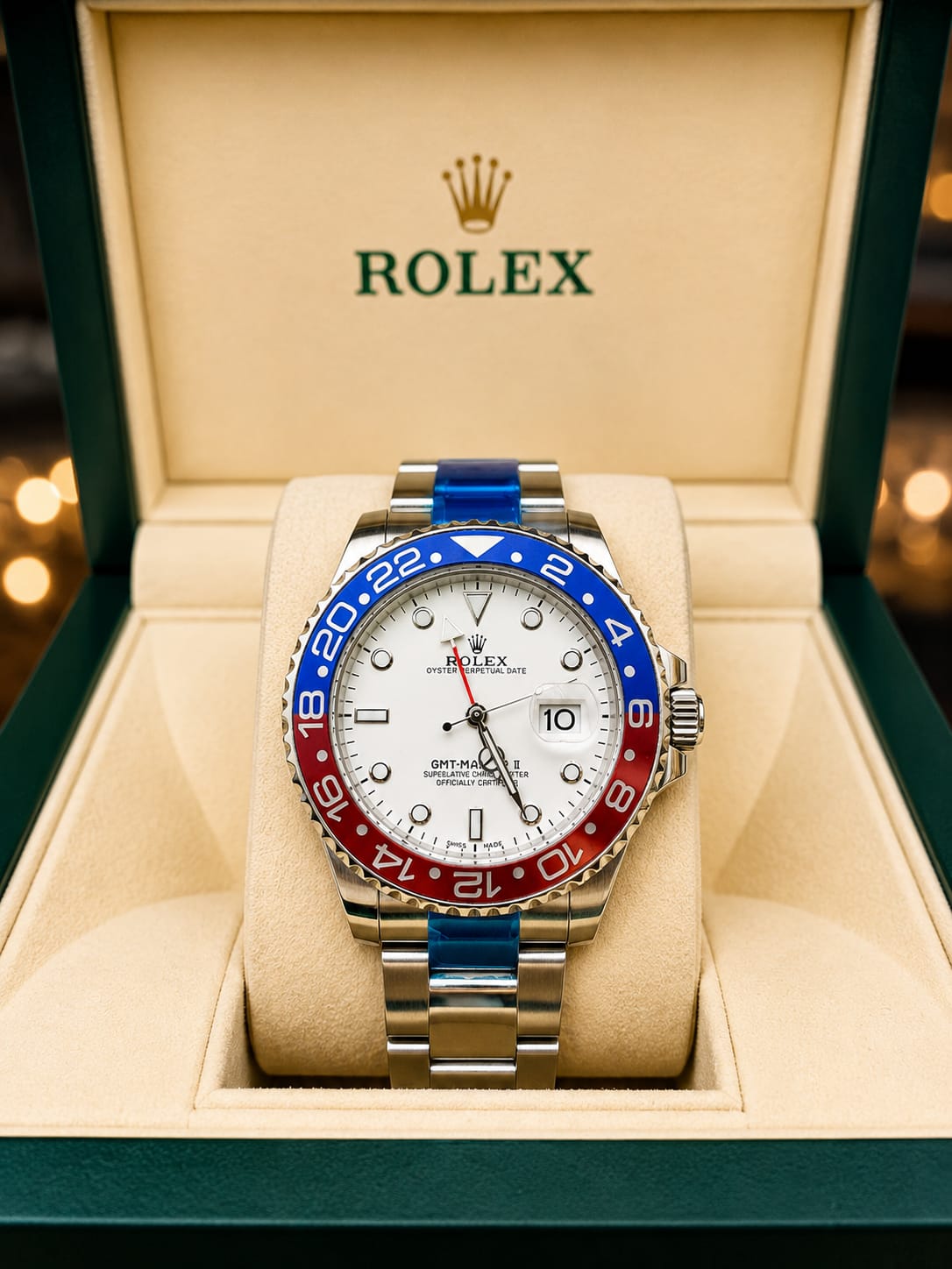 Rolex GMT-Master Men’s Watch (Premium Rolex Gift Box)