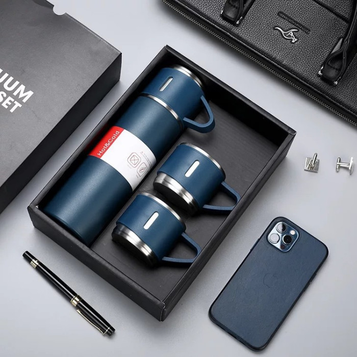 Vacuum Flask Set Drinking Water Bottle - 3