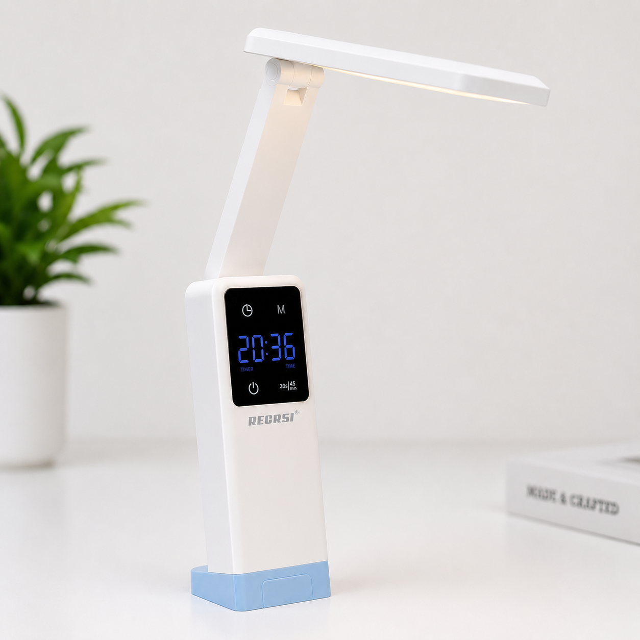 RECRSI 3-in-1 Smart Desk Lamp with 10000 mAh Power Bank - 2