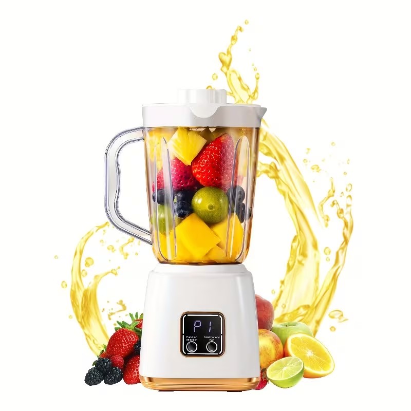 USB Rechargeable Portable Blender and Handheld Juicer Perfect for Smoothies With Digital Display, Stainless Steel Blade - 6