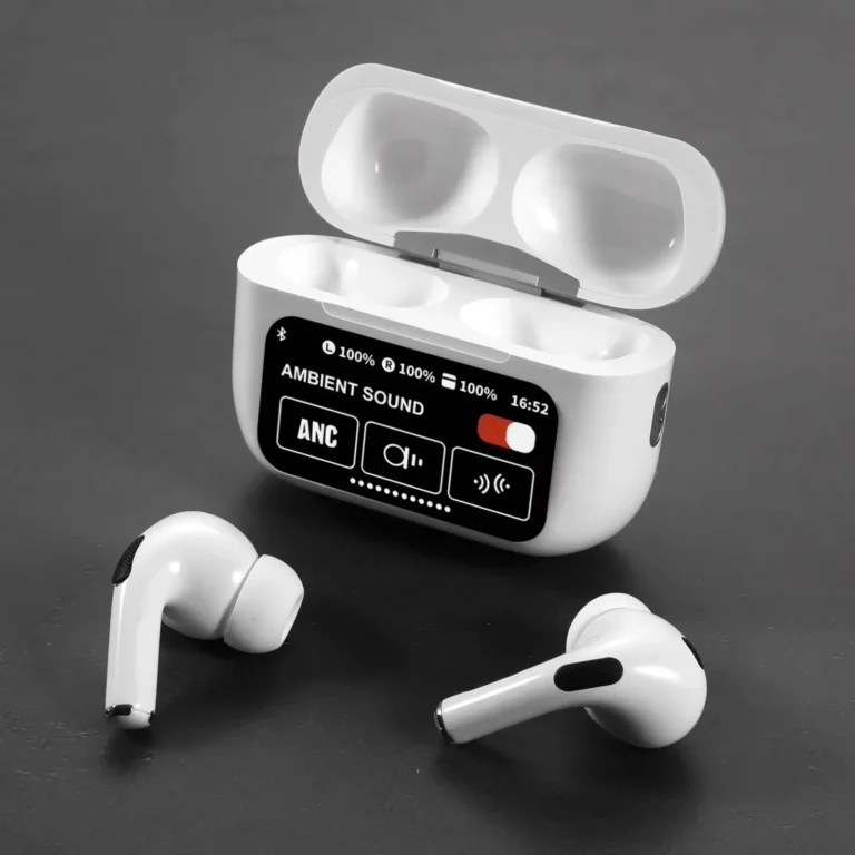 A9 Pro ANC Touch Screen Display Earbuds - 2