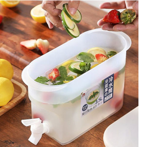 3.5L Cold Water and Juice Dispenser with Push Tap (China) - 2