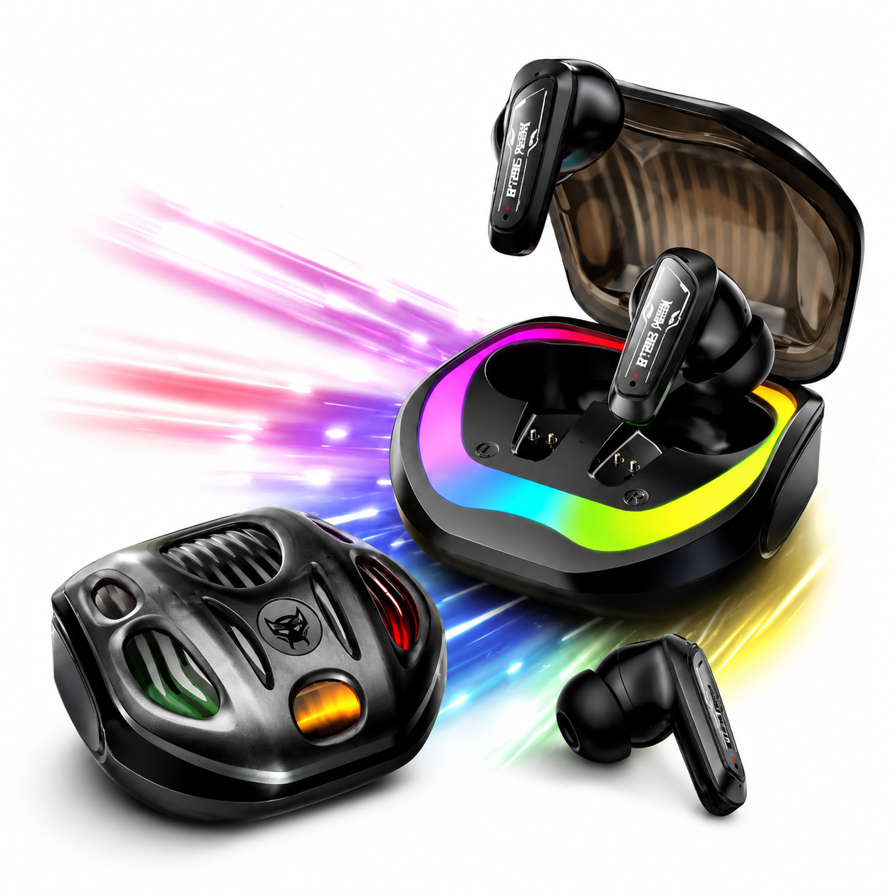 RECRSI RE-HG24 ANC & ENC Gaming Earbuds | Low Latency, Active Noise Cancellation, Crystal-Clear Calls & Immersive Sound - 4