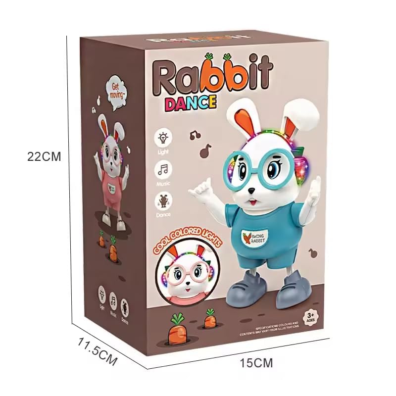 Swing Rabbit Dancing Toy – Rechargeable & Fun for Kids - 5