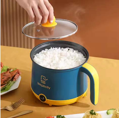 Household 1.8 Liter Electric Cooking Pot for Rice Pot and Portable Electric Hot Pot HOME HOTEL and Cooking Electric Rice Cooker - 4