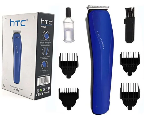 HTC AT-528 Beard Trimmer And Hair Clipper For Men – Blue
