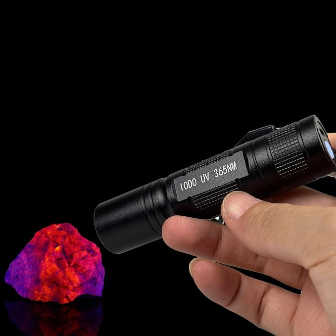 365nm UV Flashlight Rechargeable – 20W High Power - 3