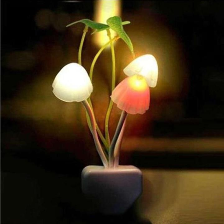 LED Dream Mushroom Lamp – multi color