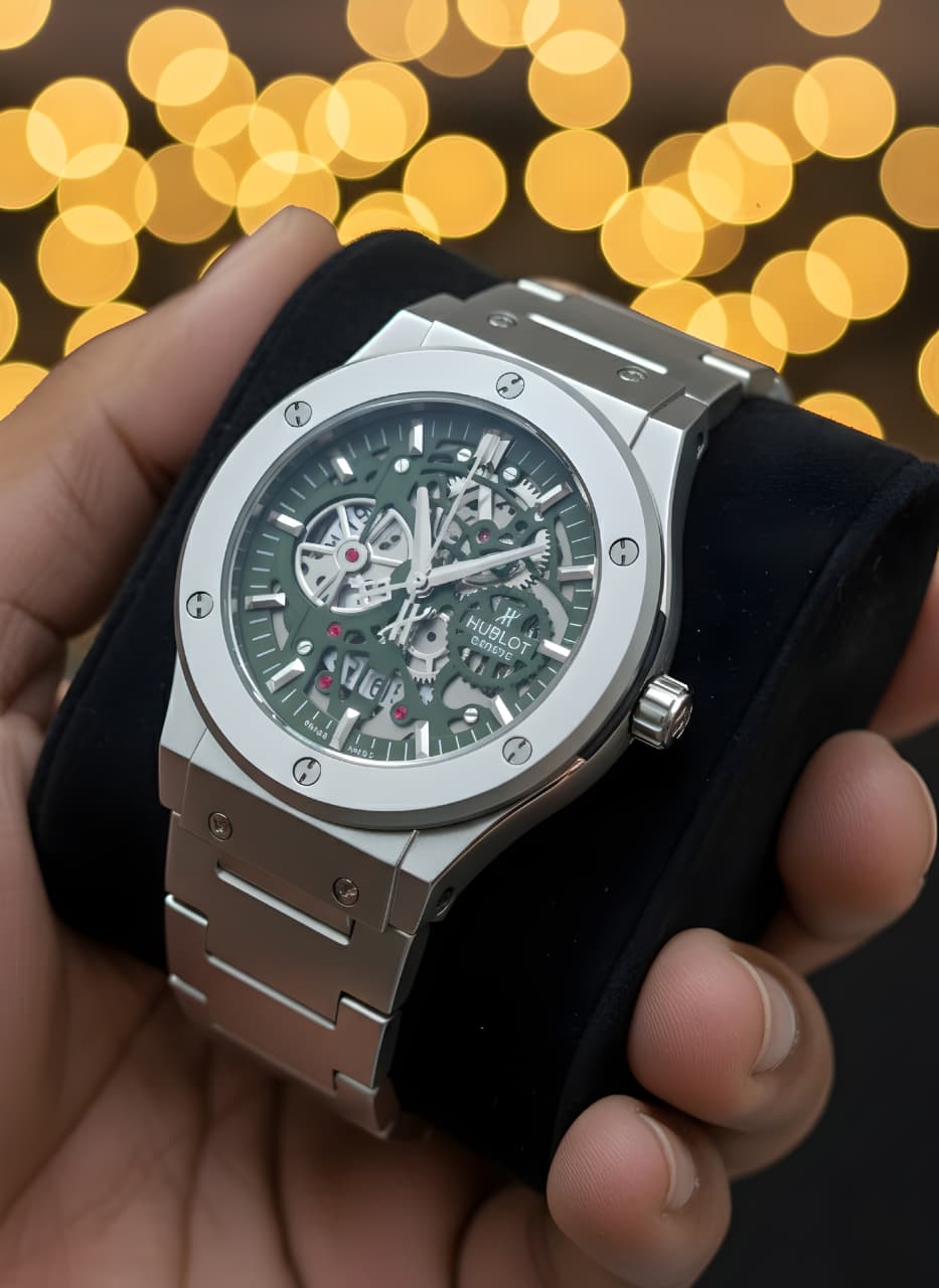 Hublot Classic Fusion (Skeleton Dial) Watch - 4