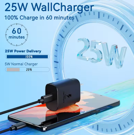 25w 2 pin a charger Samsung - 4