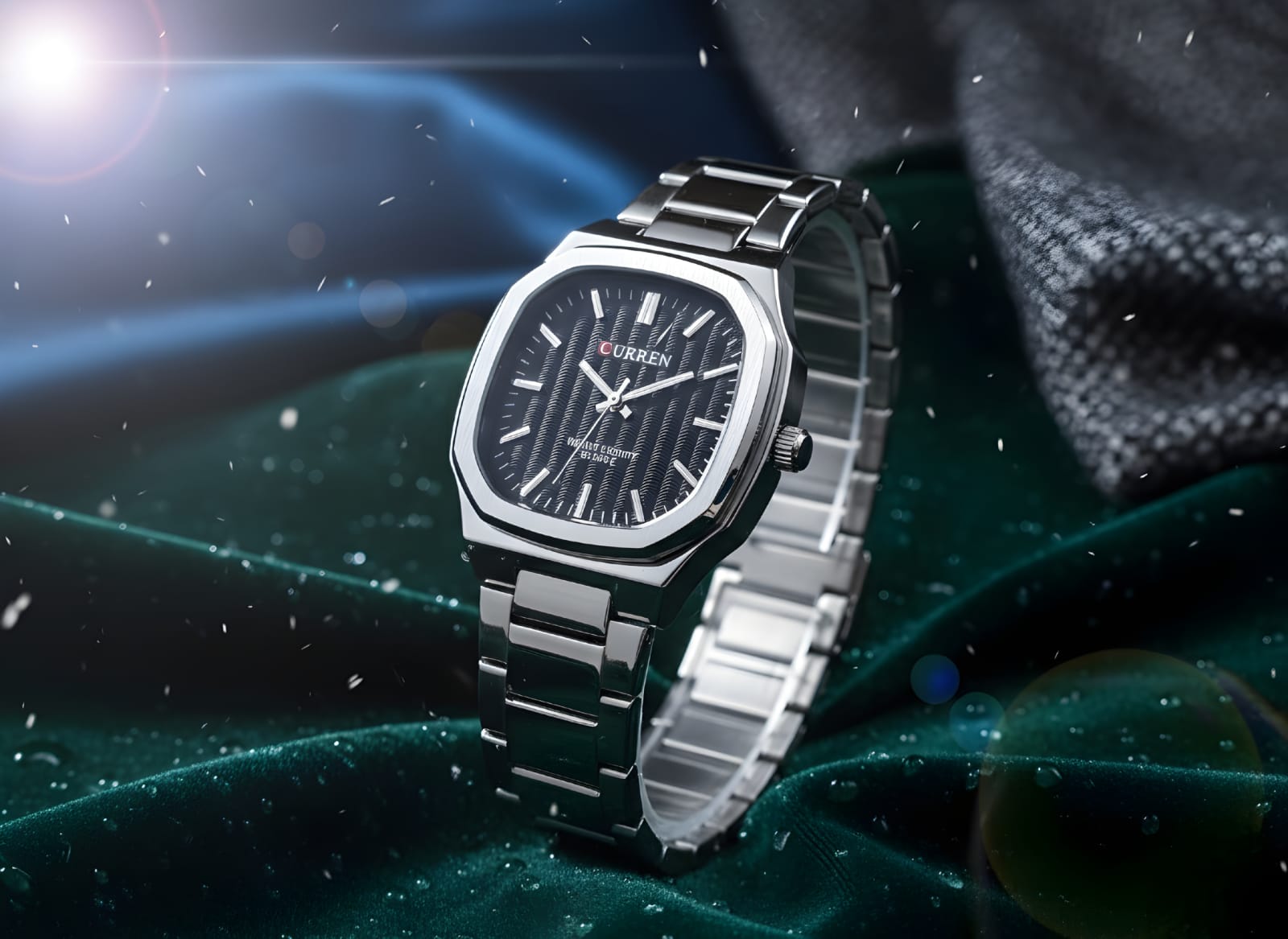Minimalist analog wristwatch with a clean, modern design watch - 2