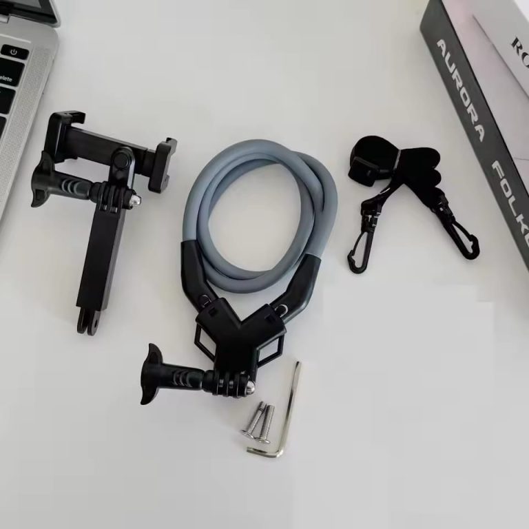 Hands-Free Magnetic & Flexible Neck Phone Holder Mount – 180° Adjustable POV Vlogging Bracket for Bike Riding, Unboxing, Cooking & Travel Recording - 2