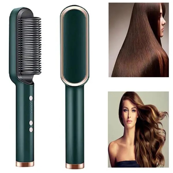 FH909 Professional Hair Straightener Comb - 2