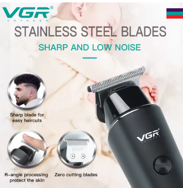 VGR V-937 Professional Rechargeable Electric Hair Trimmer - 6
