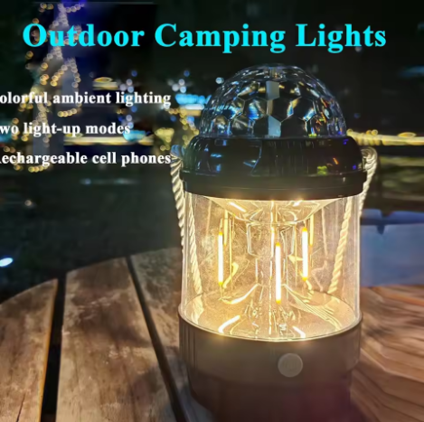 Factory Hiking Portable Emergency Hanging Lanterns Rechargeable Flashlight Tent Light Led Stage Lights Outdoor Led Camping Light - 5