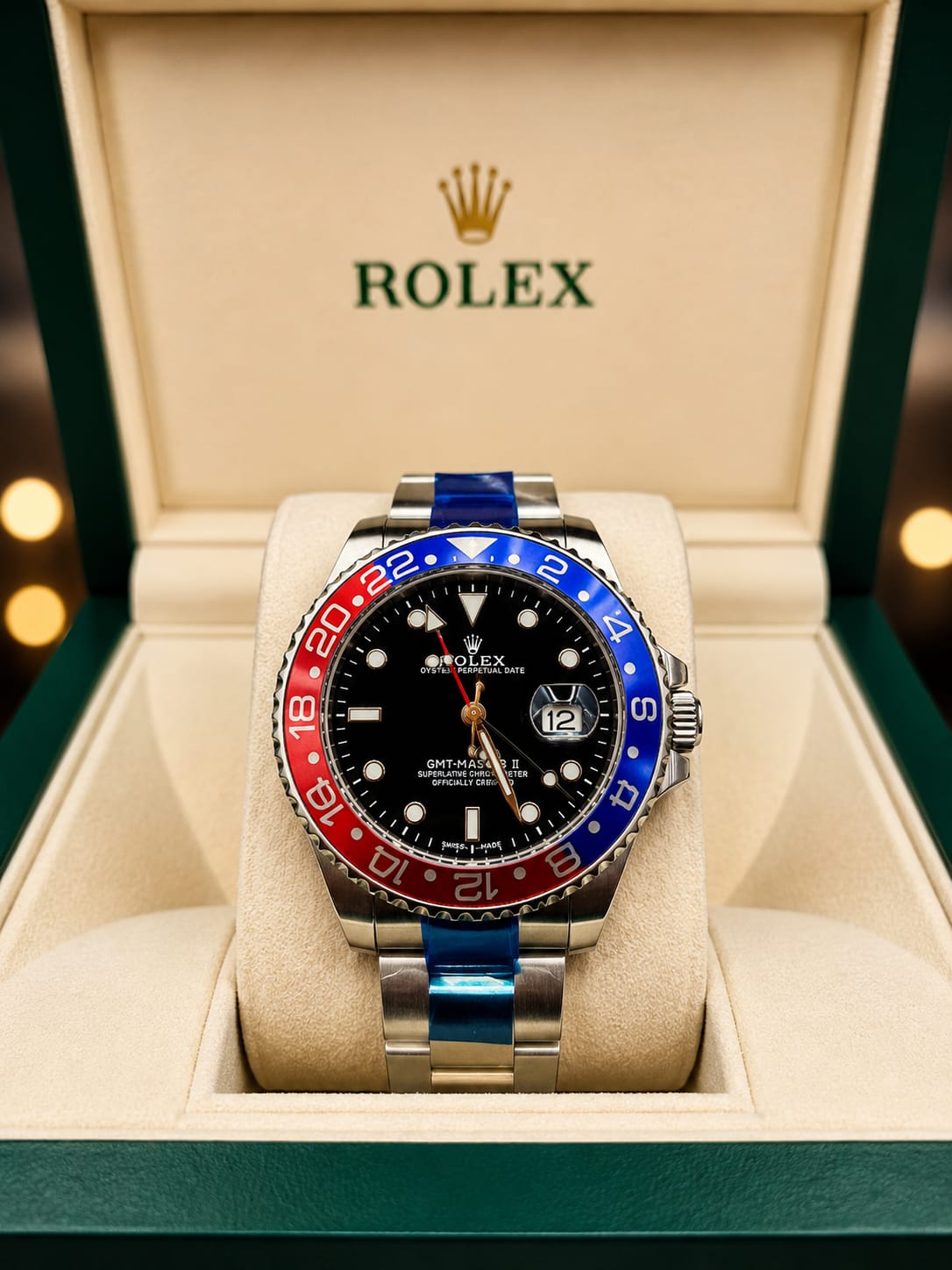 Rolex GMT-Master Men’s Watch (Premium Rolex Gift Box)